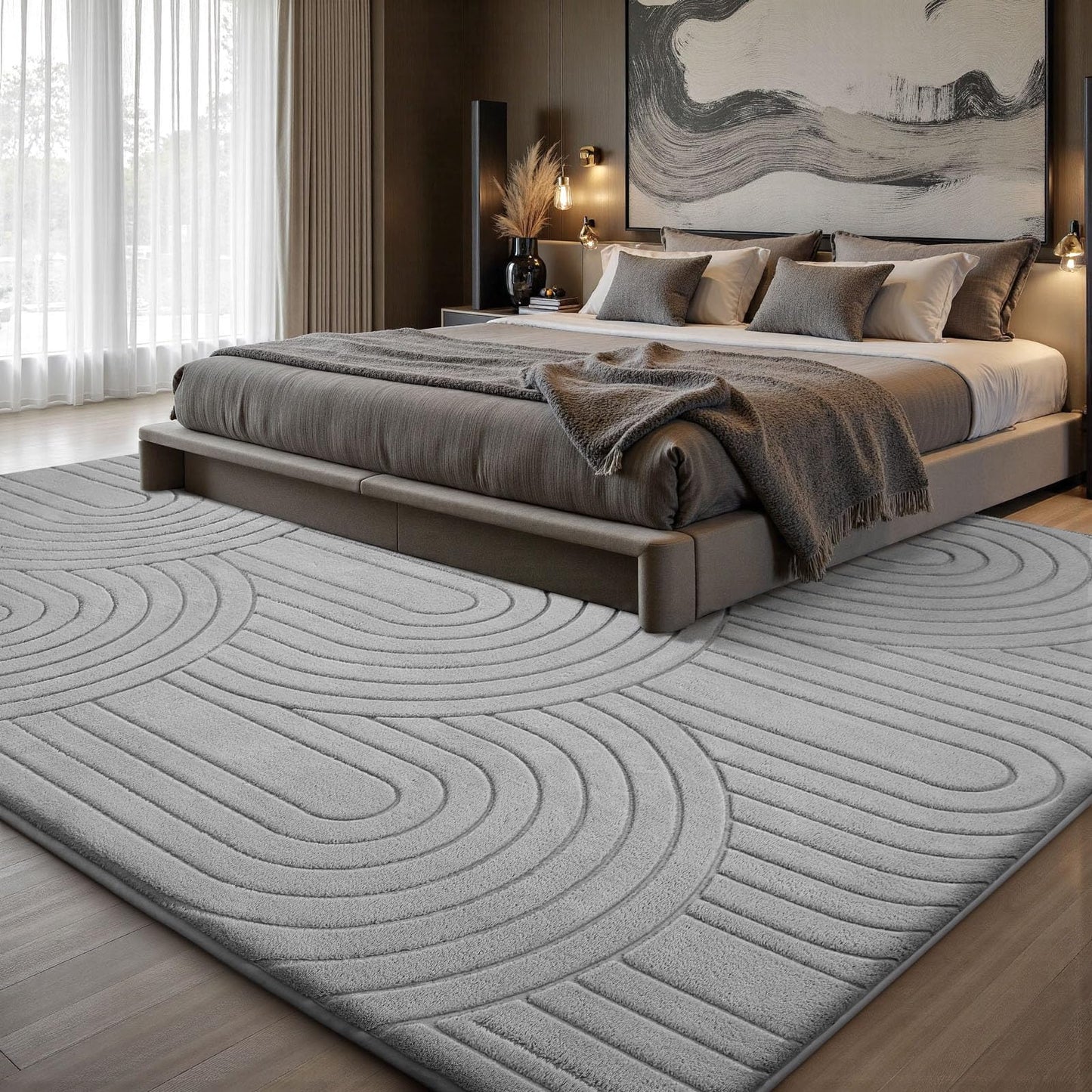Sour Lemon Area Rugs 9x12 Living Room, Soft Large Area Rug Indoor Modern Carpet for Bedroom, Machine Washable Area Rug Non-Slip Rug Carpet for Kids Home Dorm Under Dining Table Office Decor Aesthetic