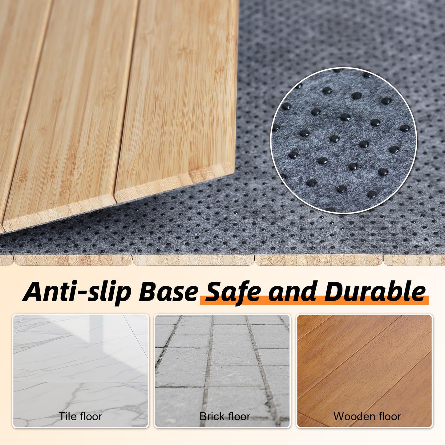 KFURNIKN Tap Dance Board Floor,Portable Tap Board 47.8 x 38.5 Inch,Bamboo Tap Board for Tap Dancing, Tap Dance Practice for Home,Outdoor