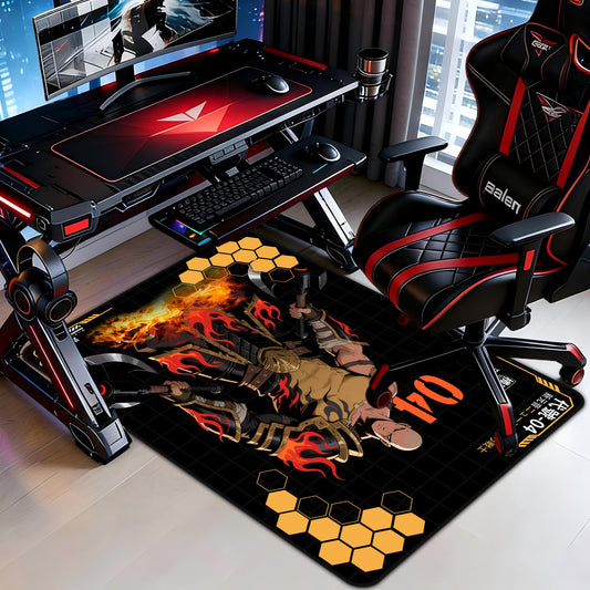 MSKGTML Office Chair Mat for Hardwood Floors, 35" x 47" for Hardwood and Tile Floors, Non-Slip Hard Floor Protector, Rolling Chair Mat, Computer Desk Chair mat, Home Office Carpet