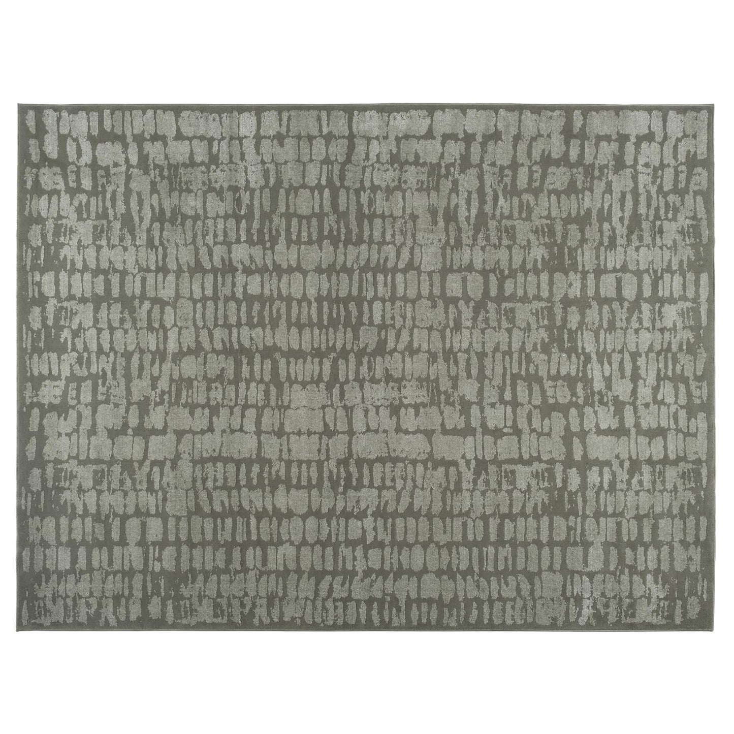 Revival Rugs Reverb 5'x8' Area Rugs for Living Room Bedroom Dining Room - Washable, Oeko-TEX Certified, Modern, Green