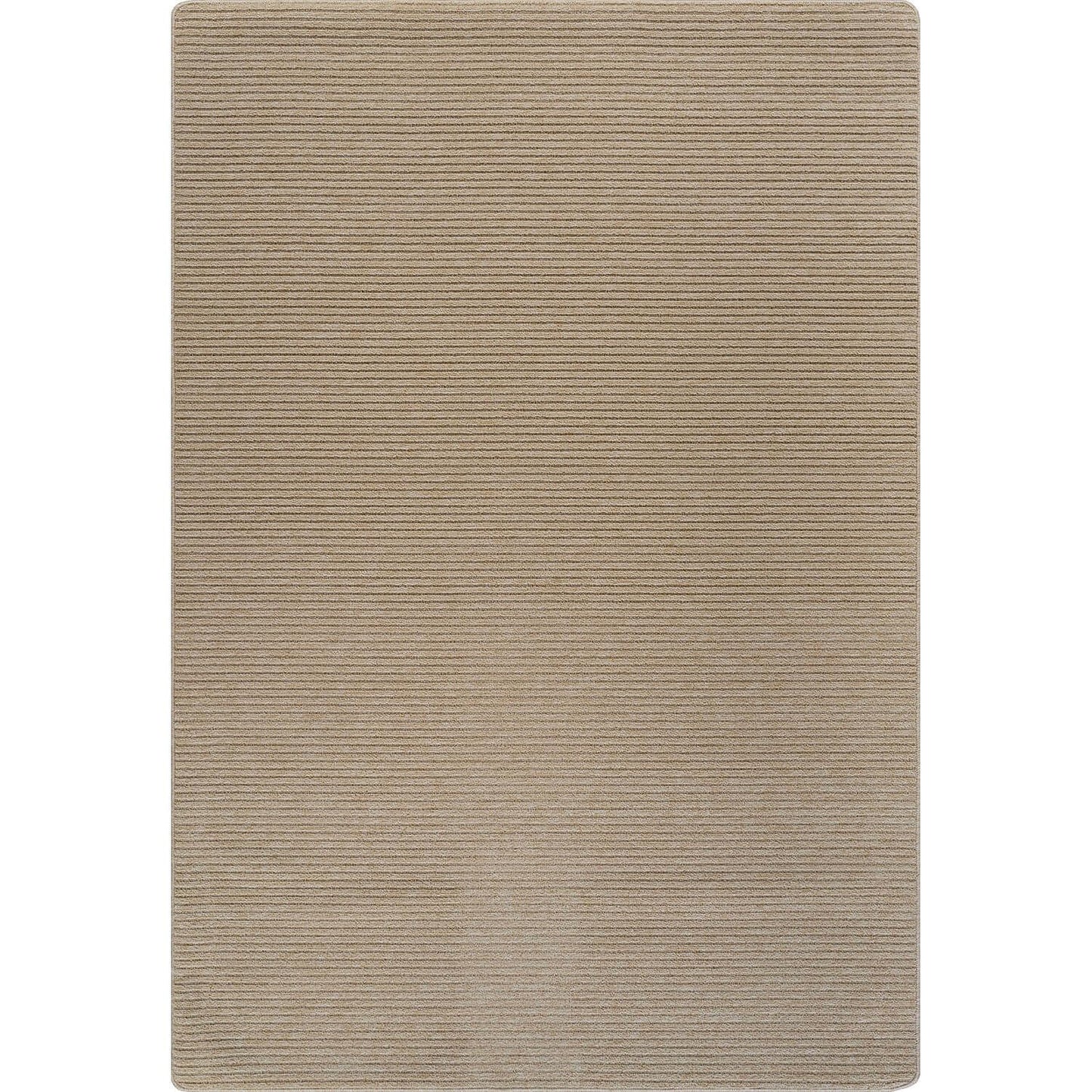 Luul Home Non Slip Beige Solid Rubber Back Thin Rug for Living Room 4x6 Area Rugs for Kitchen, Rugs for Bedroom, Stain Resistant Easy Cleaning Non Shedding Carpet Beige 4 x 6