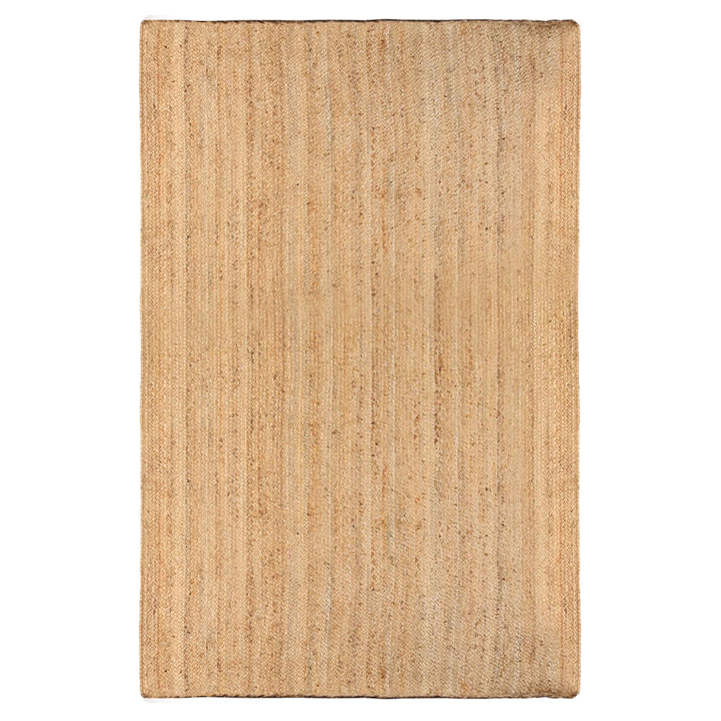 Superior Hand Woven Natural Fiber Reversible High Traffic Resistant Braided Jute Area Rug, 5' x 8'