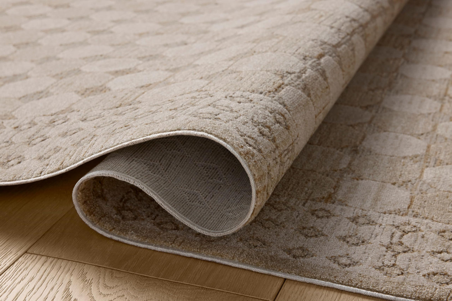Loloi Amber Lewis Cali Collection CIL-01 Taupe/Natural 9'-6" x 13', .25" Pile Height, Area Rug
