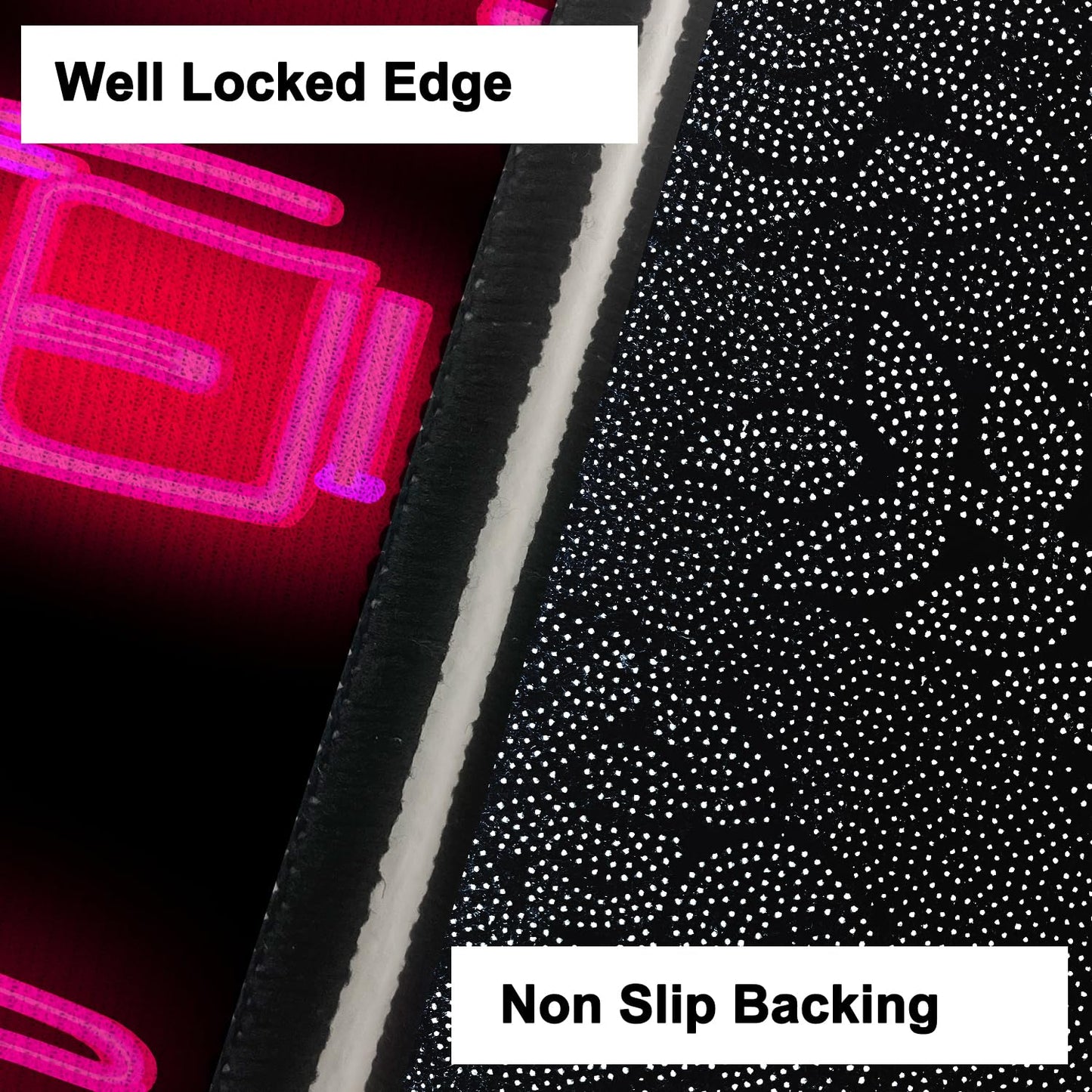 Gaming Area Rugs for Boys Cool Gamer Control Carpets for Bedroom Large Non Slip Area Rugs for Playroom