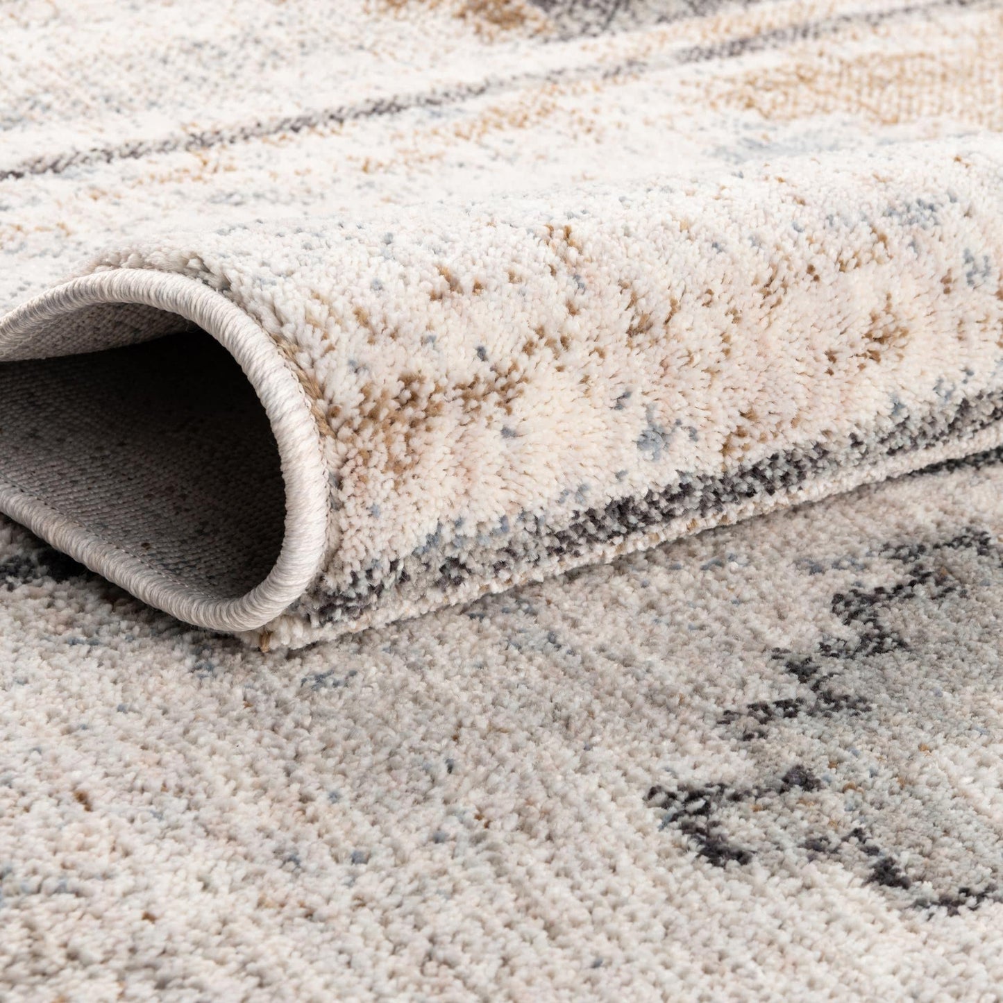 Unique Loom Eco Southwestern Collection Area Rug - Ely (Rectangular 2' 0" x 3' 0", Ivory/Black)