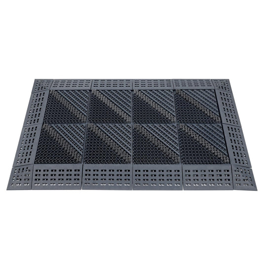 CATSH Heavy Duty Boot Scraper Mat 29.5x17.7 Inch
