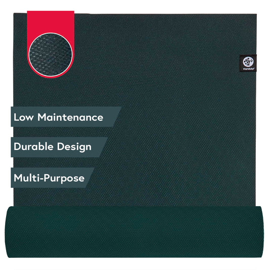 Manduka X Yoga Mat 71" - 5mm | High Performance Fitness Mat | Durable Design | Yoga, Outdoors, Stretching | 71 x 24 inches | Thrive