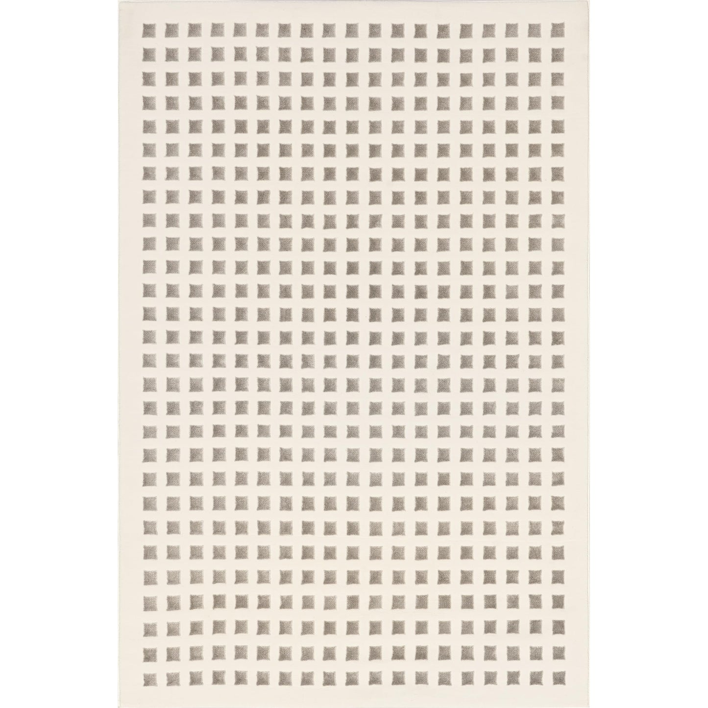 Nuloom Daleyza Cream/Beige, 9' x 12', Checkered, Soft and Cozy, High Traffic, Stain Resistant, Easy Clean, Durable Washable Area Rug for Bedroom, Living Room, Dining Space, Den, Foyer, Entryway