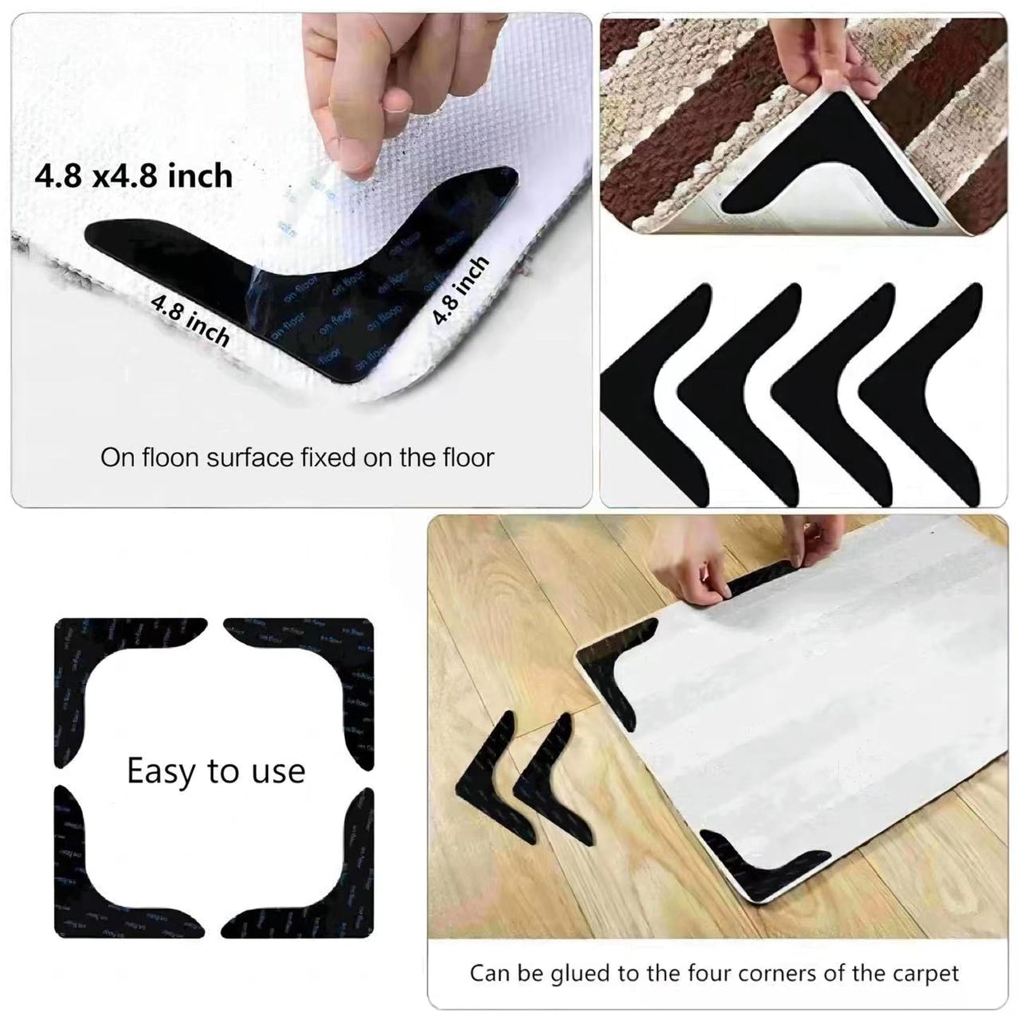 Acoustic Guitar Kids Rugs, 5x8ft, Vintage Instrument Music Guitar Carpet, Anti-Skid Durable Reduce Noise Kids Rugs, Printed Fade Resistant Rubber Backed Thin Mat for Nursery Entrance