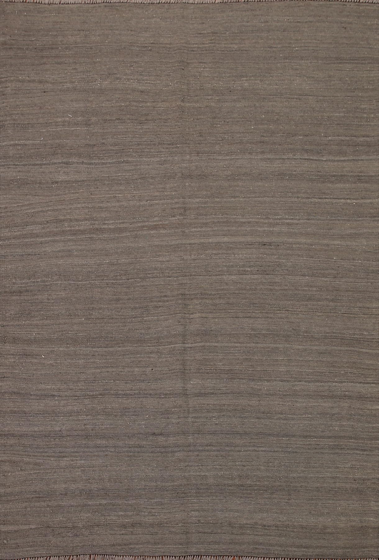 Rug Source Southwestern Collection 5x7 Kilim Area Rug, Hand Woven Greys & Charcoal Contemporary Rug, Oriental 100% Wool Carpet for Bedroom, Living Room, Dining Room