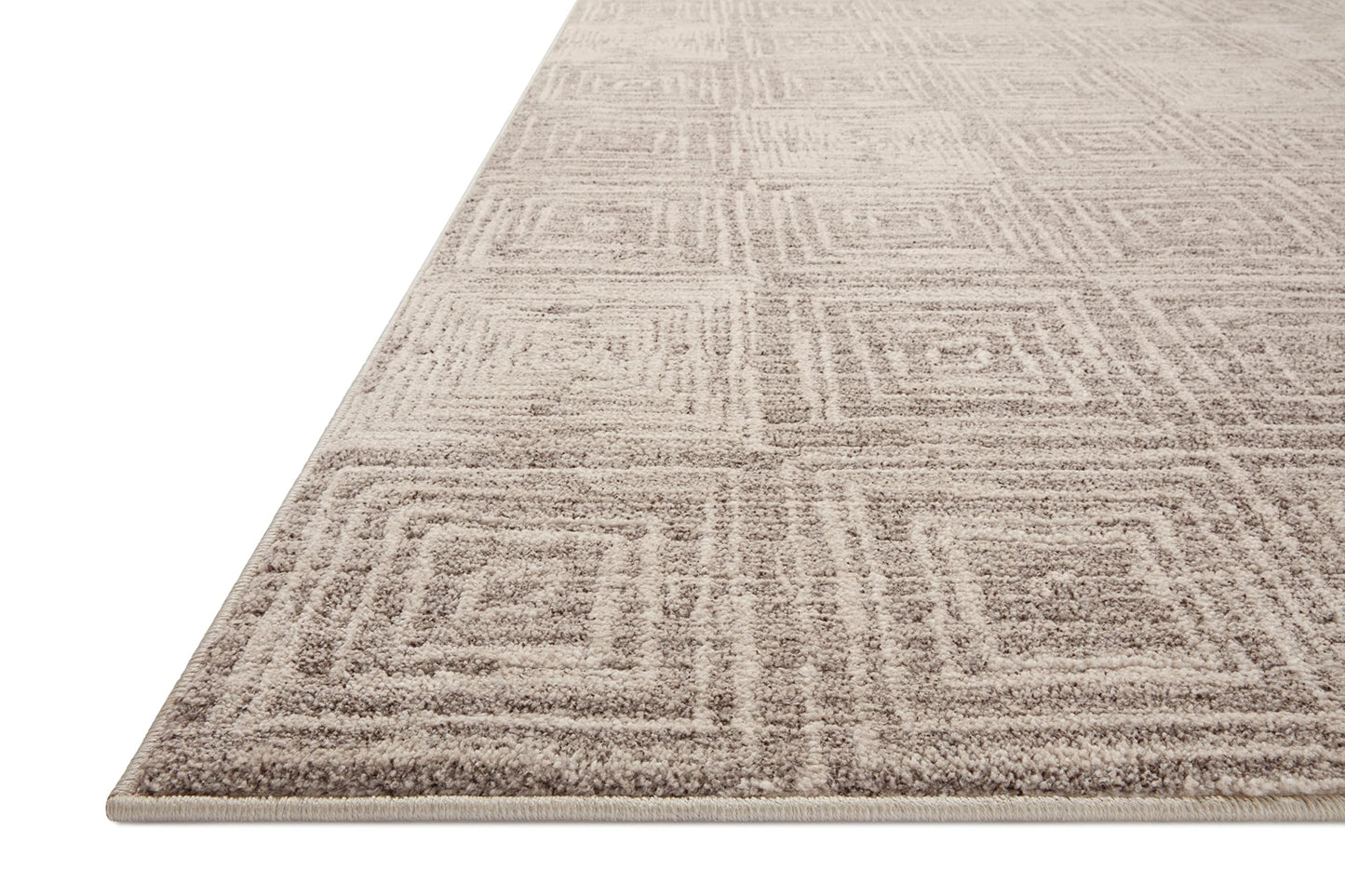 Loloi Darby Collection DAR-05 Beige/Grey 6'-7" x 9'-3" Area Rug