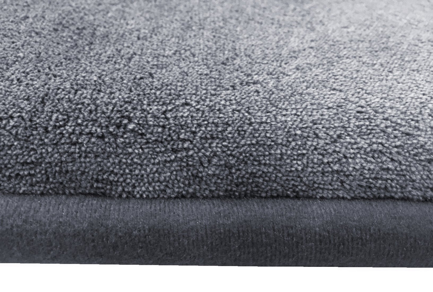 Dogbed4less Luxury Extra Large Gel-Infused Memory Foam Dog Bed Mat Pillow Topper, Fit XL 48"X30" Crate, Waterproof Non Slip Bottom, Grey