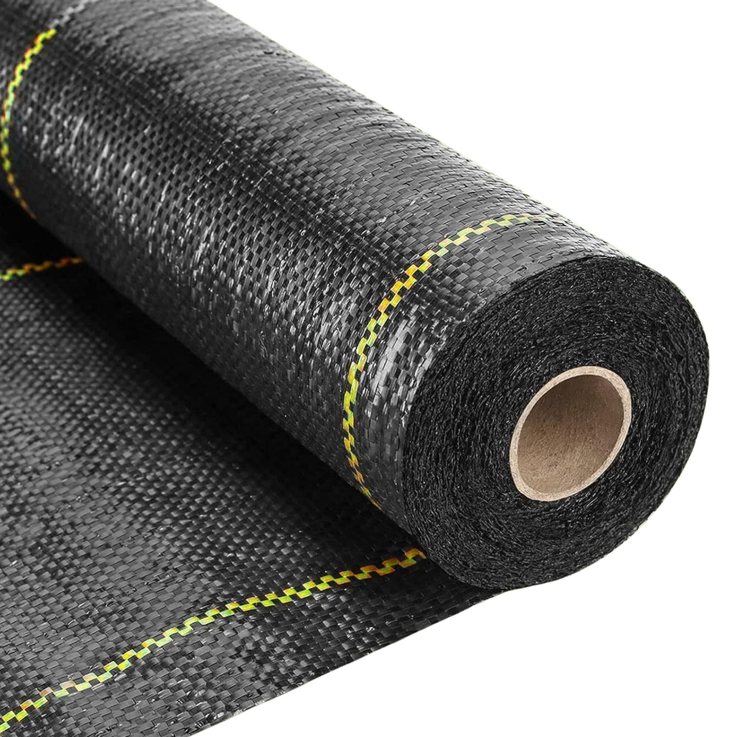 Dewitt Sunbelt Weed Barrier Fabric 3.2 oz, 6 x 200 Feet – Heavy-Duty Ground Cover Mat for Greenhouse Floors, Garden Rows, Raised Beds, Yard Gardening, and Outdoor Landscape Protection