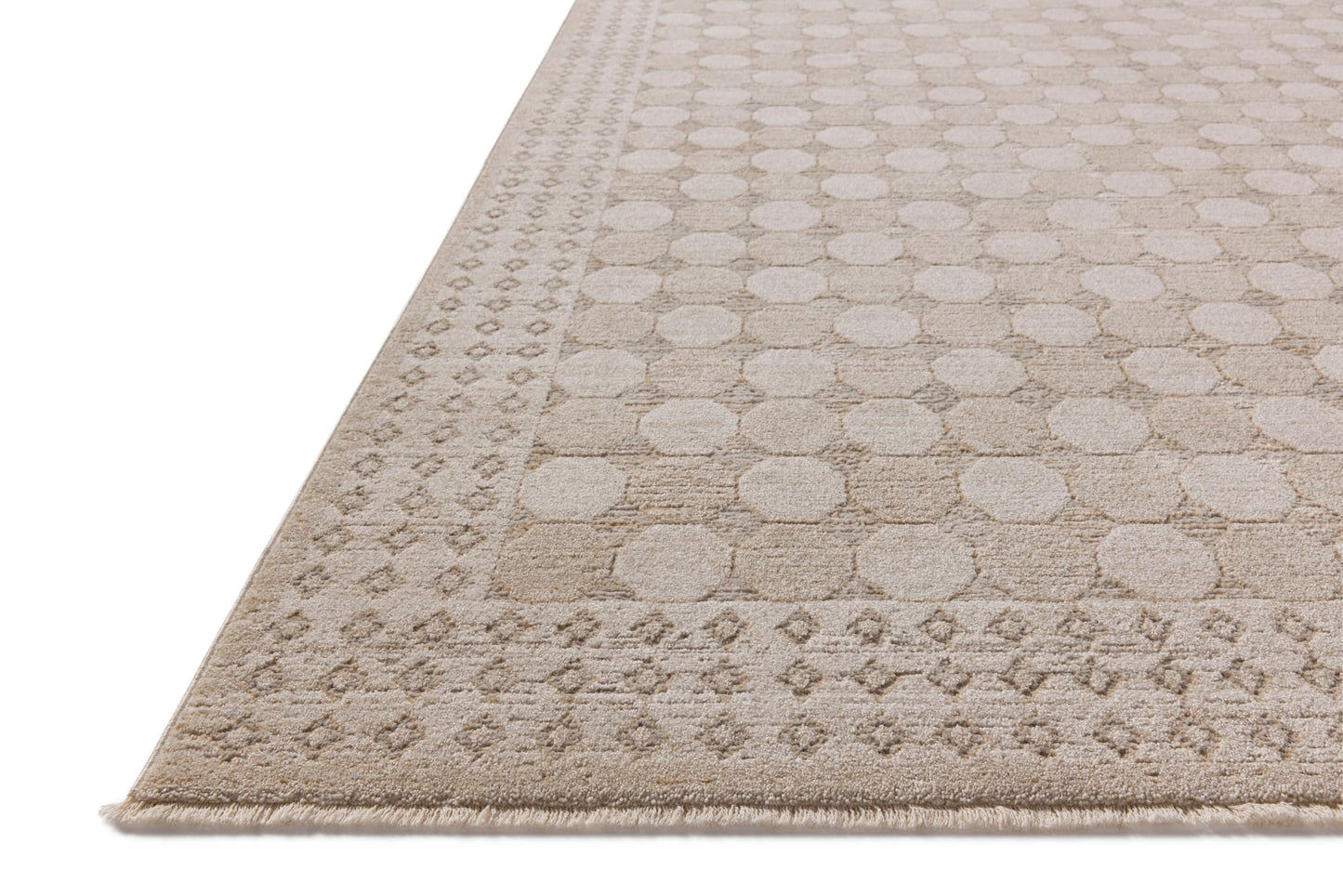 Loloi Amber Lewis Cali Collection CIL-01 Taupe/Natural 9'-6" x 13', .25" Pile Height, Area Rug