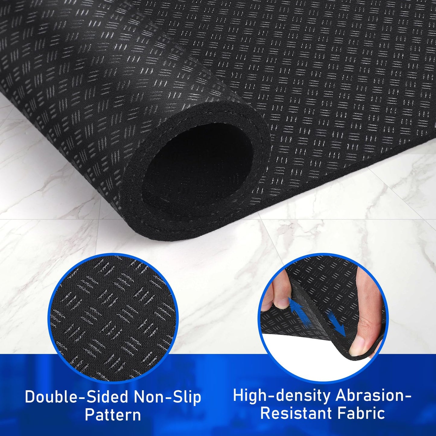 GSDOTZAP Non-Slip Recliner Pad for Hardwood Floors, Premium Recliner Floor Gripper Pad to Keep Furniture from Sliding, Anti Slip Furniture Mat Gripper for Under Recliner Sofa Couches Chairs Carpet