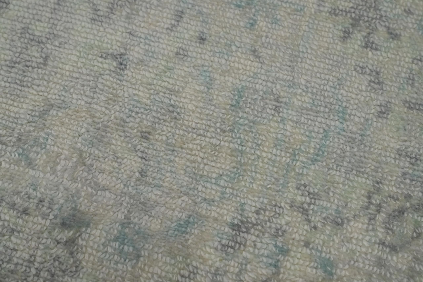 Rug Source Transitional Collection, 5x8 Rug, Hand Knotted Beige & Ivories Geometric Rug, Oriental Viscose Silk Carpet for Foyer, Entryway and Hallway