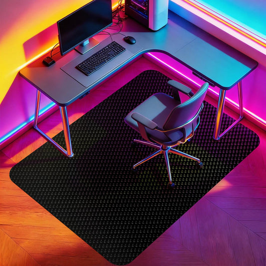 Vicwe Gaming Chair Mat for Hard Floor,46" x 60" Computer Chair Mat for Tile Floor,Anti-Slip Hard Floor Protector Rolling Chair for Office Home