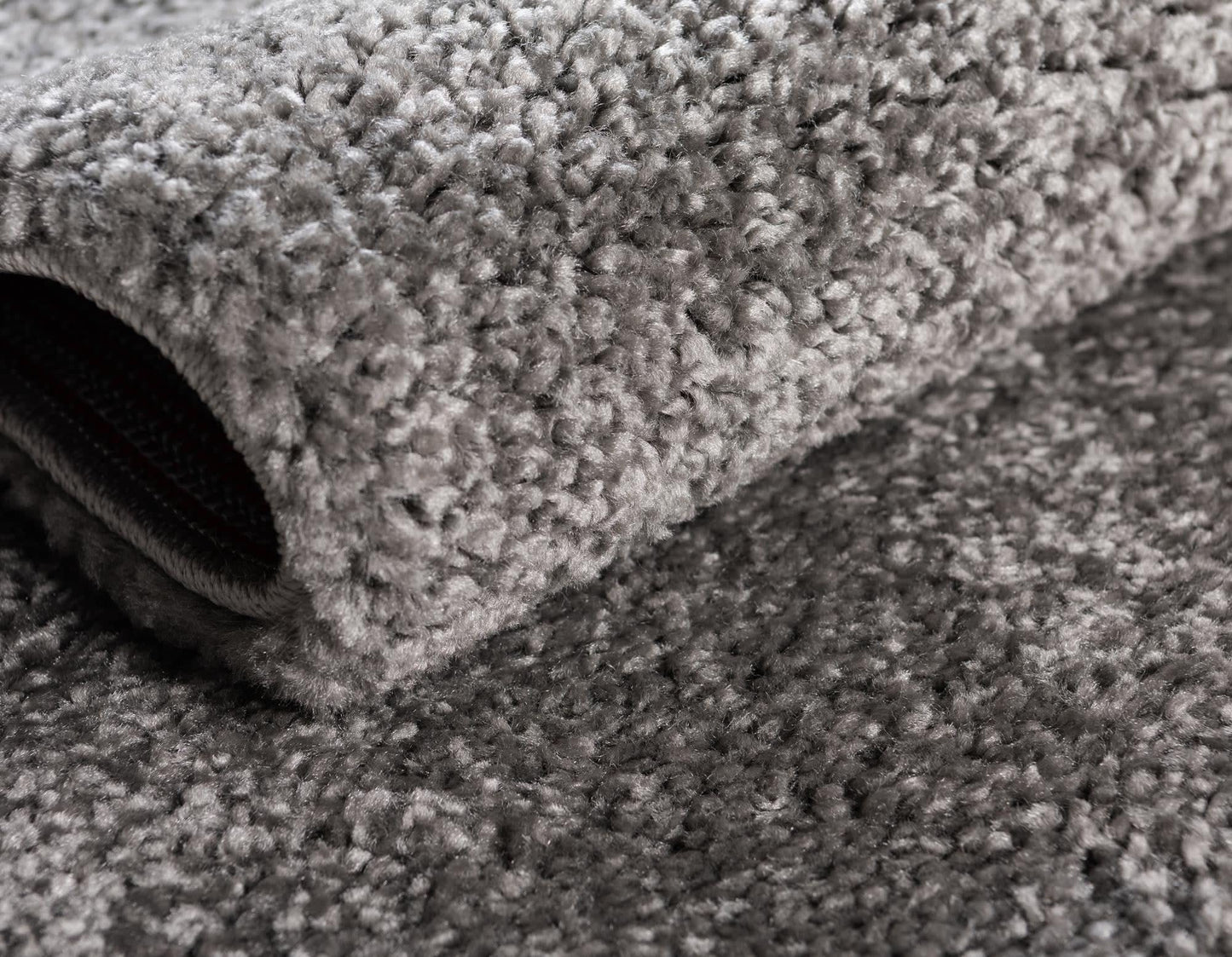 Unique Loom Solo Collection Area Rug - Calabasas (2' 2" x 8' Runner, Gray)