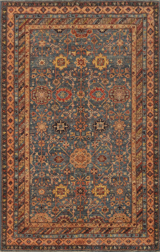 Traditional Collection 7' 11'' X 4' 11'' Rug Rug, All-Over 100% Wool Carpet for Home Décor, Foyer and Hallway