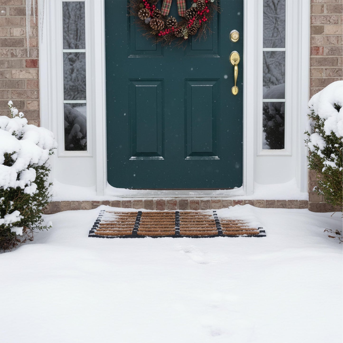 Calloway Mills 112981830 Snow and Mud Scraper Doormat 18" x 30"