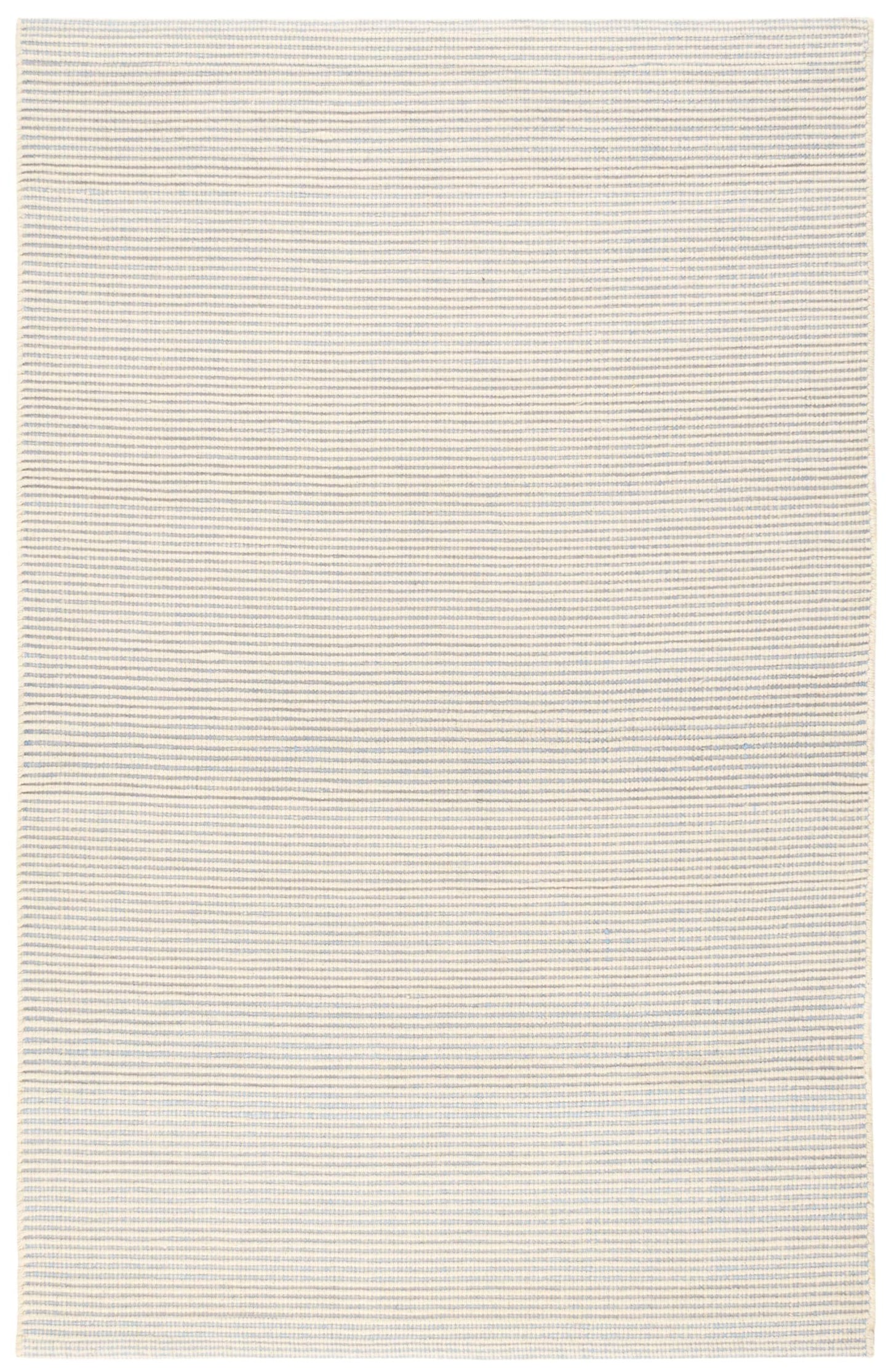 Dash and Albert Haverhill Cotton Area Rug - 2' x 3' French Blue Solid Handwoven Accent Rug - Durable, High Traffic Areas Hallway, Living Room, Stairs, Bedroom