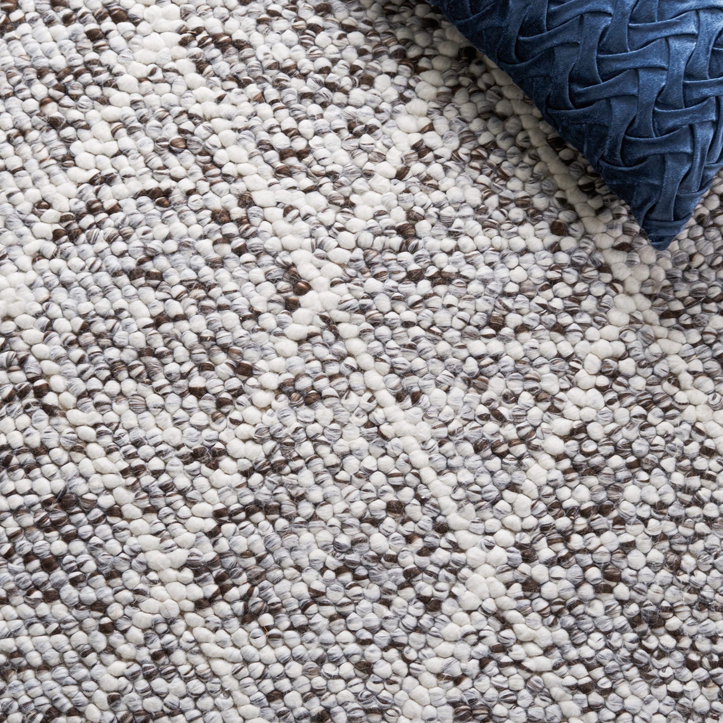 SAFAVIEH Natura Collection Area Rug - 6' x 9', Ivory & Stone, Handmade Moroccan Trellis Cotton, Ideal for High Traffic Areas in Living Room, Bedroom (NAT712A)