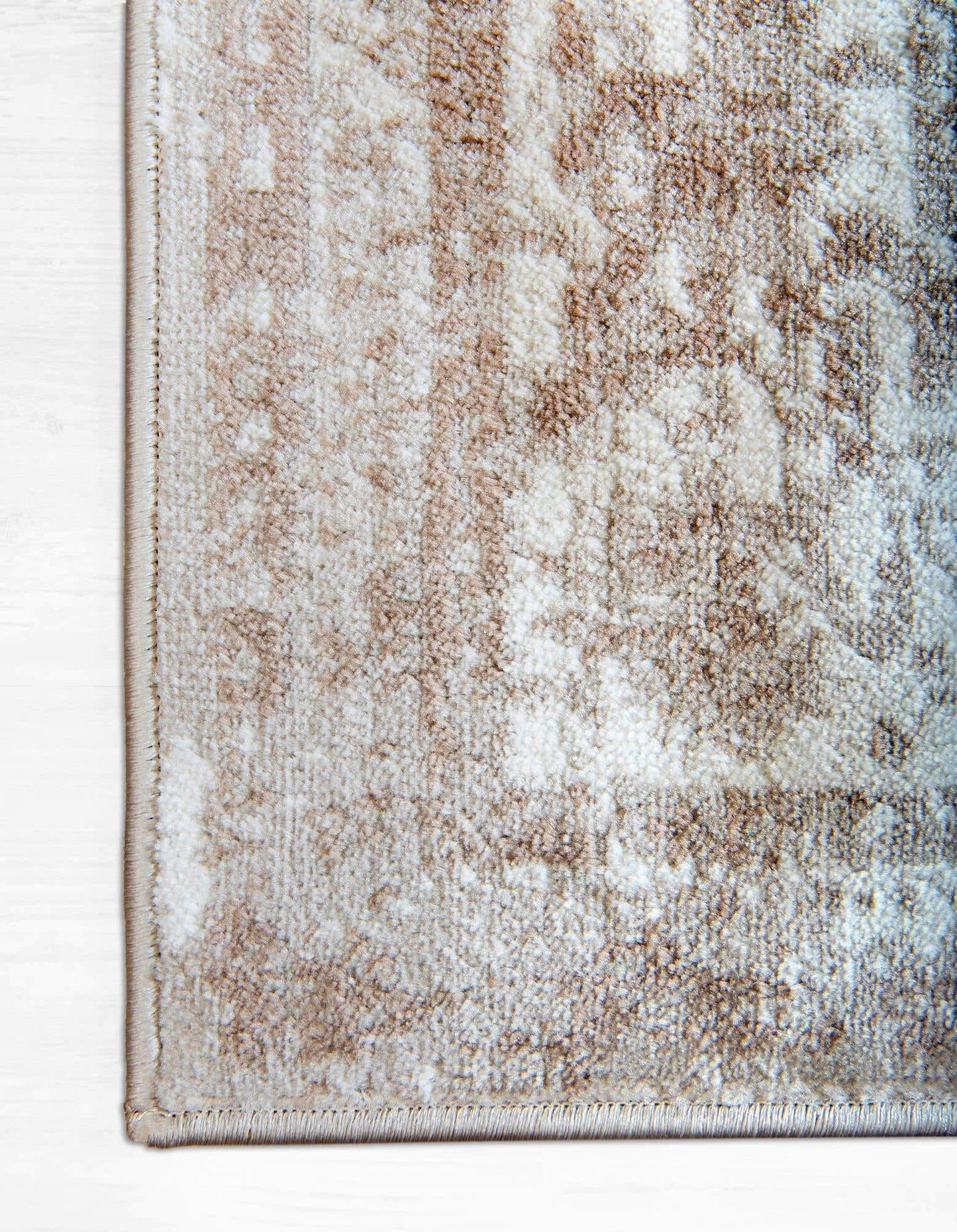 Unique Loom Sofia Collection Area Rug - Salle Garnier (5' 3" Square, Beige/ Ivory)