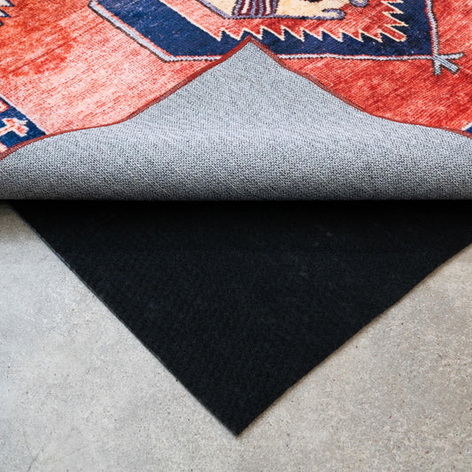 Hold-a-Rug Plush 2' x 8' Nonskid, Nonslip Rug Pad, Reversible Gripper, ¼ Thick, Safe for All Floors and Carpet, Keep Area Rugs Secure