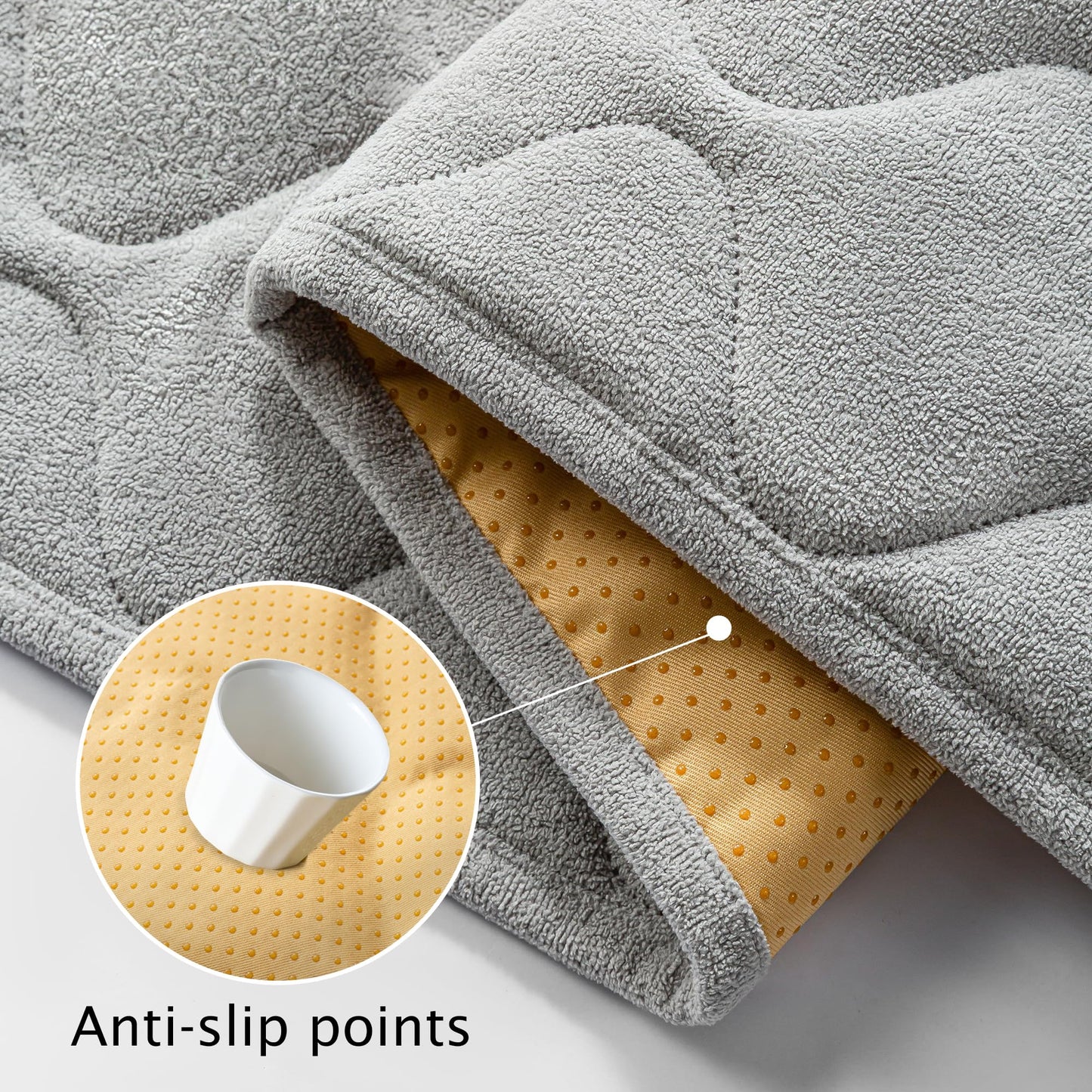 PuTian Waterproof Couch Cover for Dogs - Washable Sectional Sofa Cover with Non-Slip Straps, Pet Friendly Couch Protector & Dog Mat - 36''X63'' 90cmX160cm Light Gray