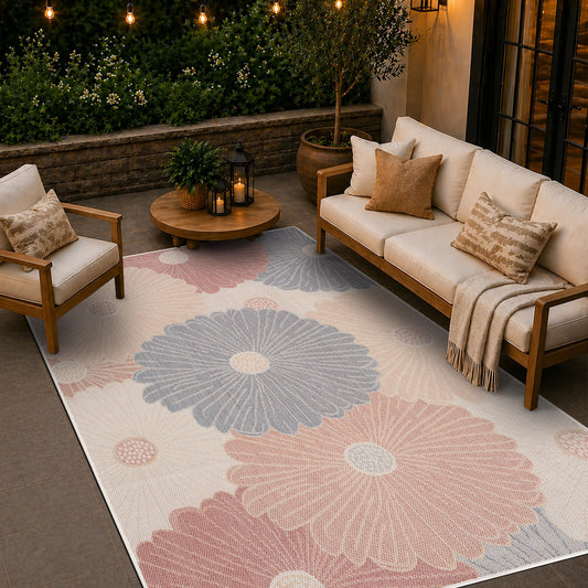Loom&Crate 12x15 Outdoor Rug - Pet & Kid Friendly, Versatile for Patio, Deck, Backyard, Indoor & Outdoor Areas, Size: 12'x15'