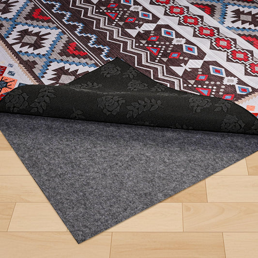 Non-Slip Rug Pads,5x7ft Waterproof Rug Pad,Carpet Pad for Hardwood,Tile,All Floors – Floor Protection,Cushioning, Anti-Slip Grip