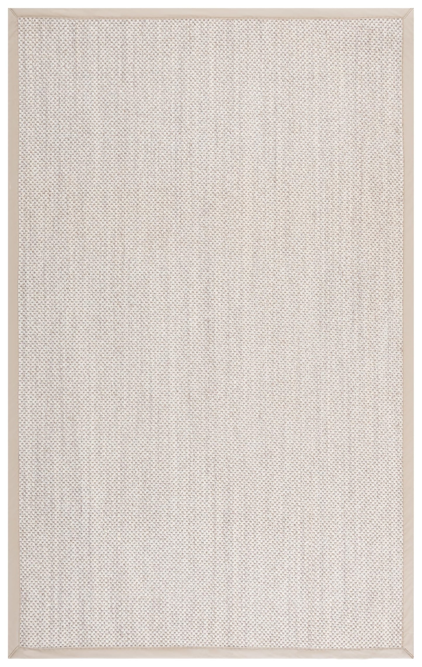 SAFAVIEH Area Rug 5x8 - Natural Fiber Collection - Marble & Beige, Sisal, Ideal for Living Room, Bedroom, Dining Space (NF136B)