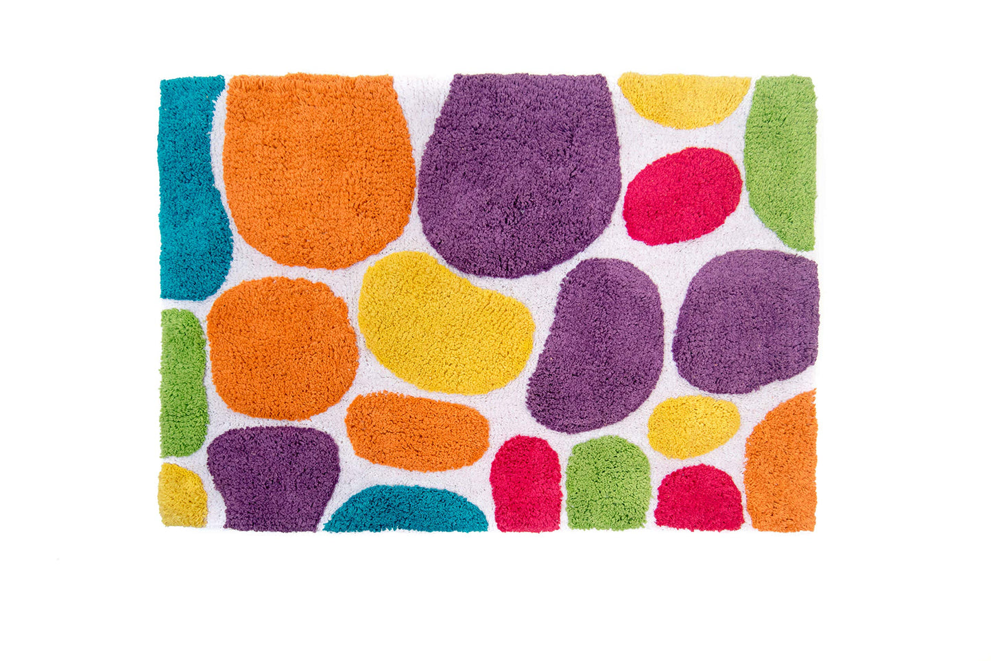 Chesapeake Pebbles Brights Multi Coloured Bath Runner 29400 (24" x 36")