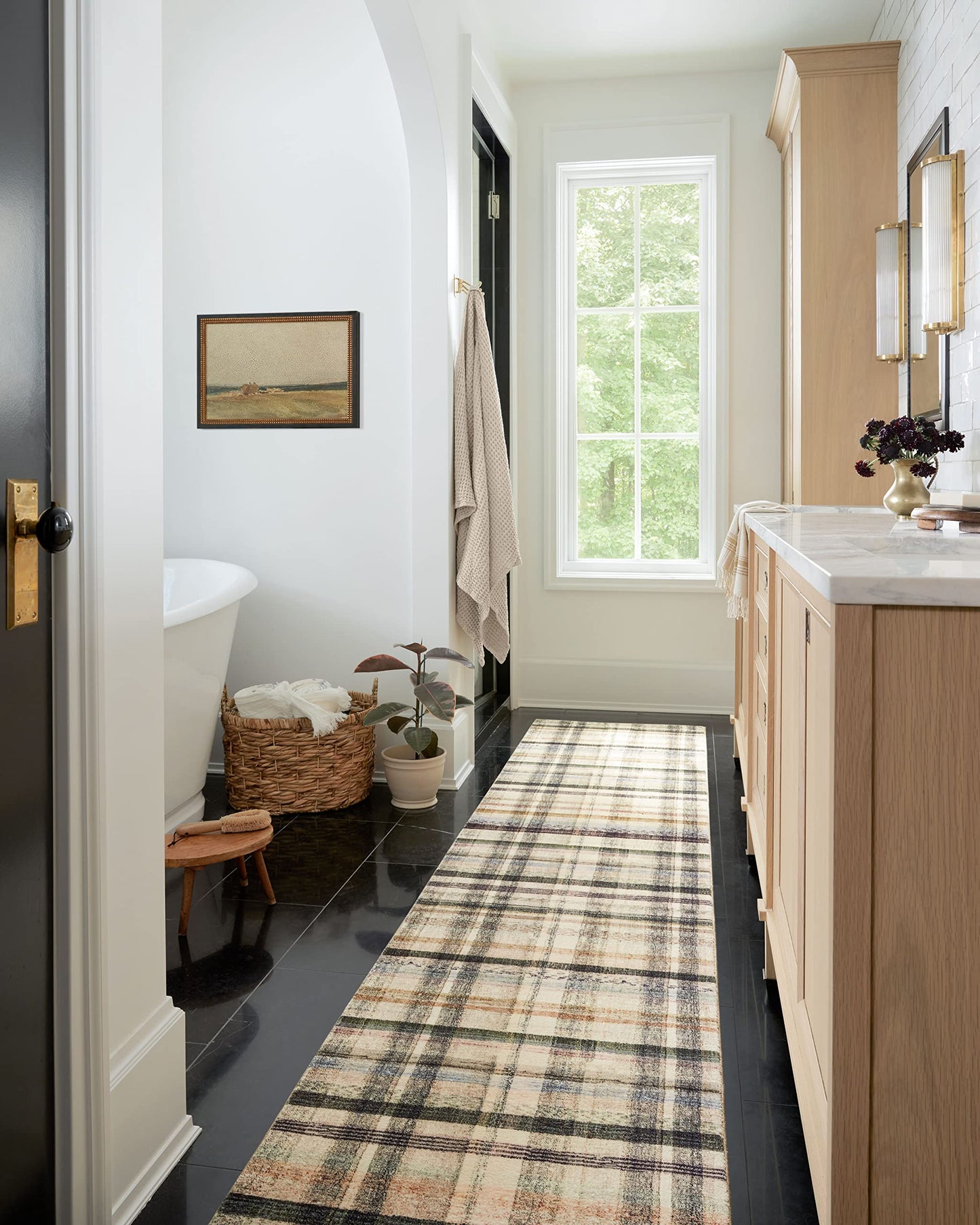 Loloi Chris Loves Julia Humphrey Collection HUM-02 Ivory/Multi 5'-0'' x 7'-0'' .38" Pile Height, Area Rug feat. CloudPile