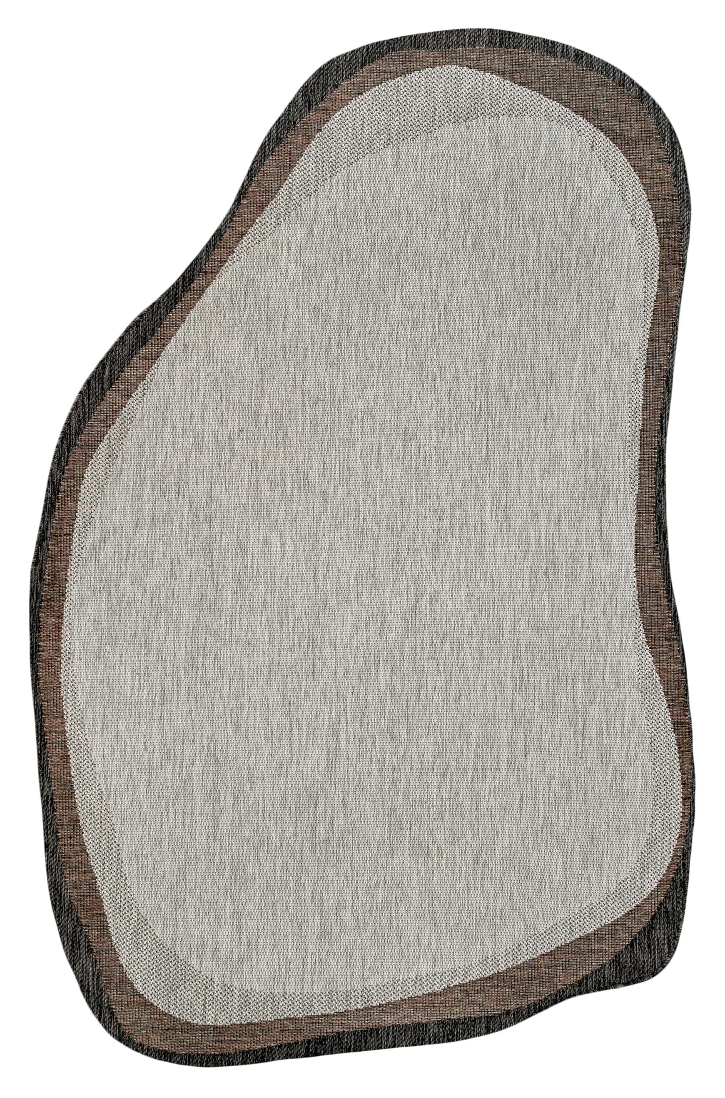 JONATHAN Y Rustic Abstract Indoor Outdoor Area Rug 6X9 Gray/Black, Wyatt Modern for Backyard, Patio, Porch, Easy-Cleaning, High Traffic, Pet-Friendly, Non-Shedding (SHP200C-6)