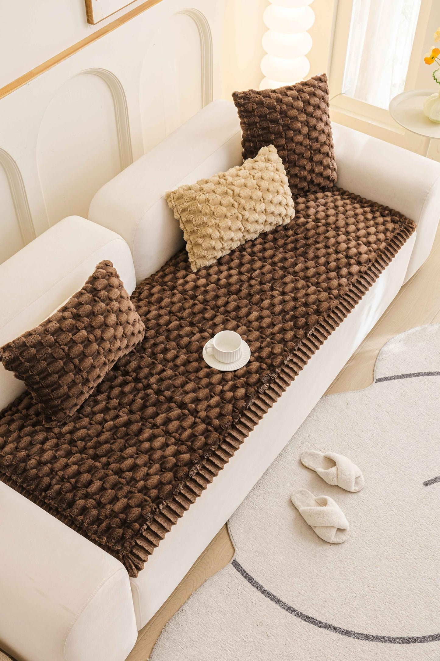 TGODGPY Pet Couch Cover for Dogs Washable Pet-Friendly Dog Sofa Protector for Furniture Boho Pets Mat for Couches and Sofas