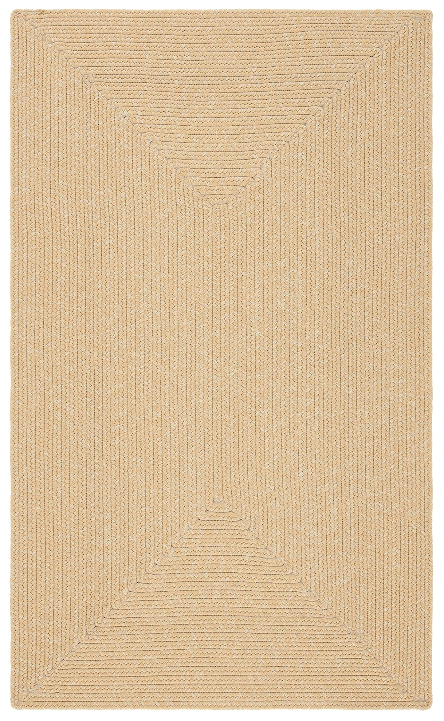SAFAVIEH Braided Indoor/Outdoor Accent Rug 2x3, Beige & Tan BRD315D