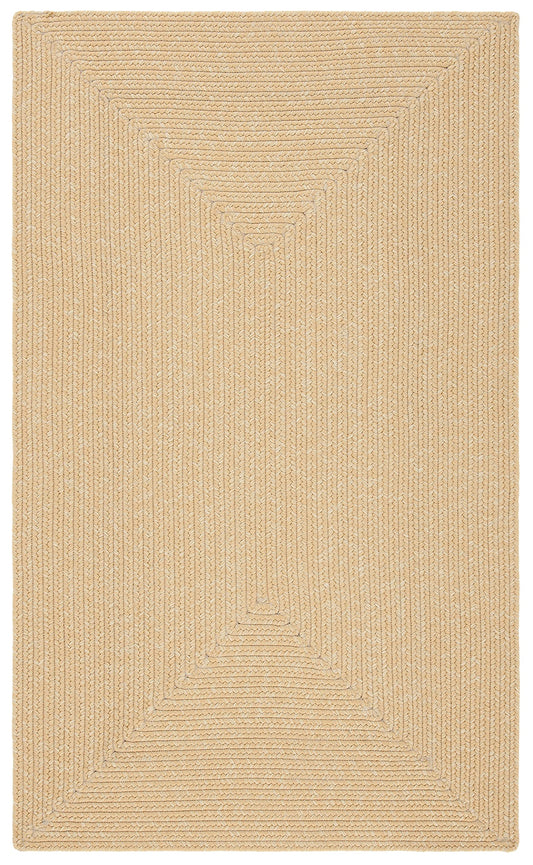 SAFAVIEH Braided Indoor/Outdoor Accent Rug 2x3, Beige & Tan BRD315D