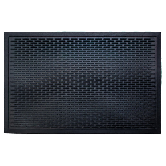 Calloway Mills 153482234 Rubber Ridge Scraper Doormat 22" x 34"