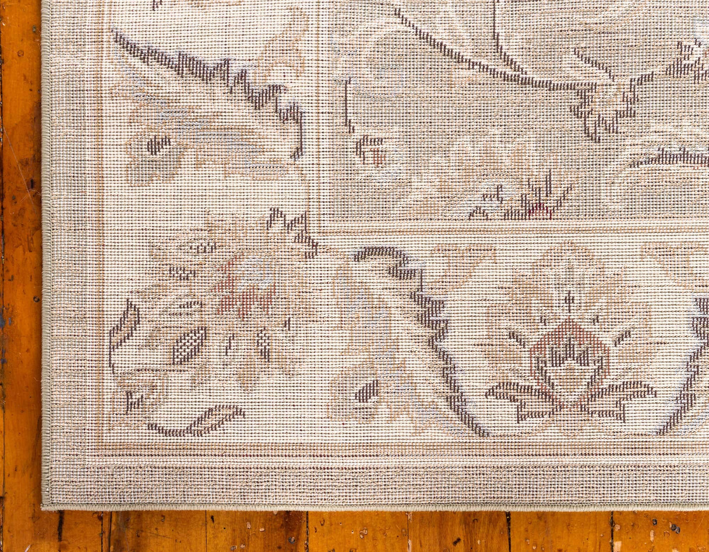 Unique Loom Voyage Collection Area Rug - Hickory (5' 3" x 8' Rectangle Green/Light Blue)