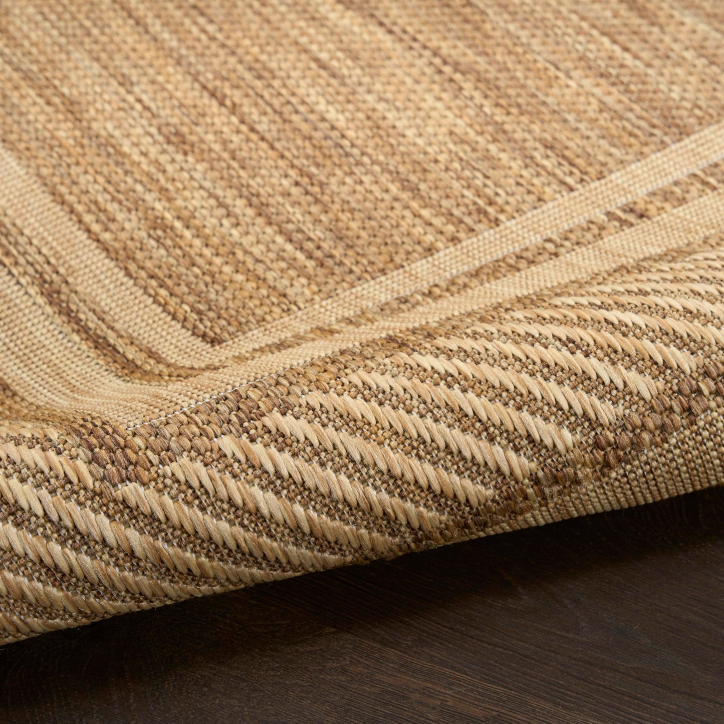 Nourison Home Horizon Indoor/Outdoor Natural 8' x 10' Area Rug - Easy Clean, Non Shedding, Bed Room, Living Room, Dining Room, Kitchen (8' x 10')