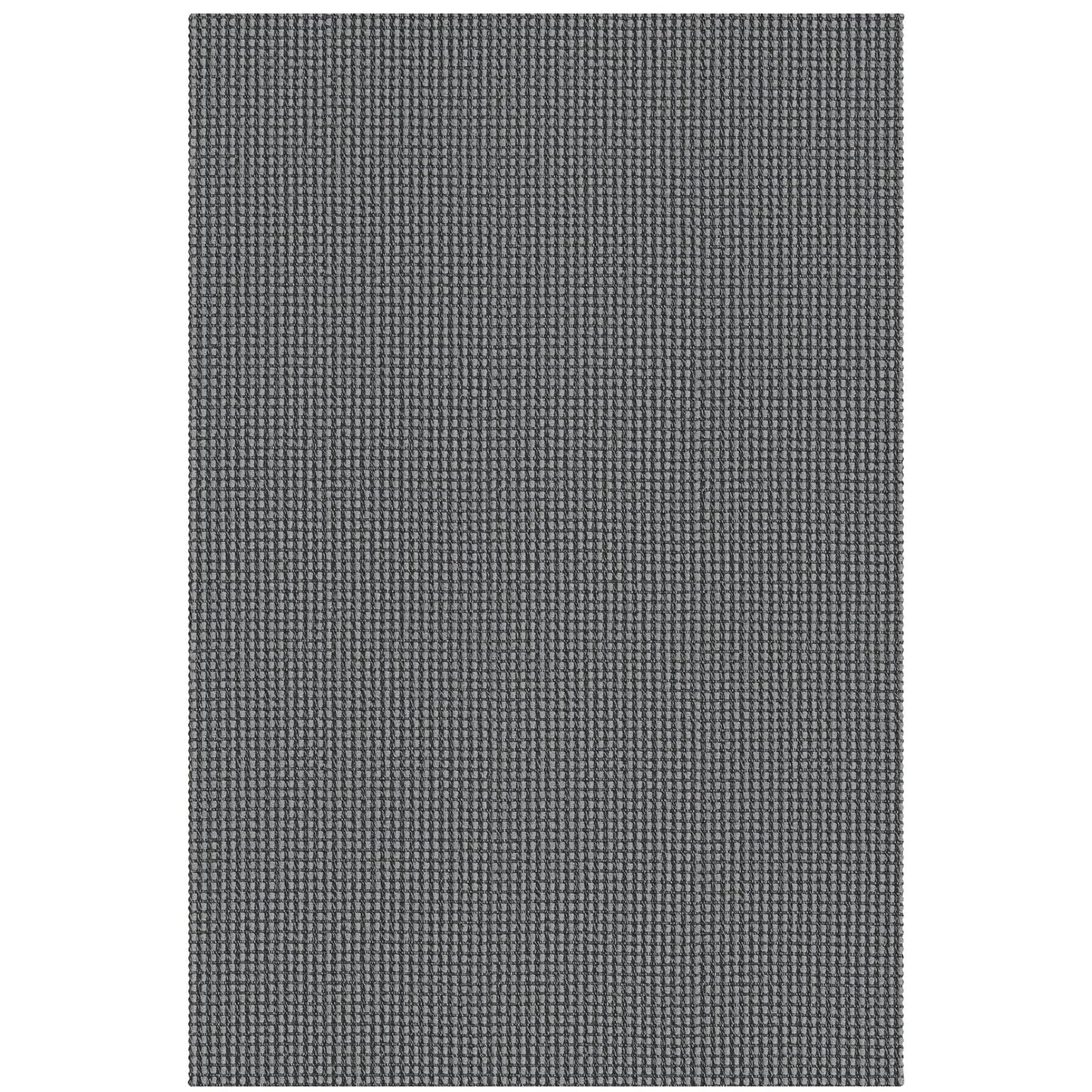 KOZYFLY Boho Rugs for Entryway Rugs 4x6 ft Washable Area Rugs Rubber Backed Living Room Rugs Braided Woven Cotton blend Indoor Outdoor Floor Carpet for Dining Room Living Room Bedroom, Dark Grey