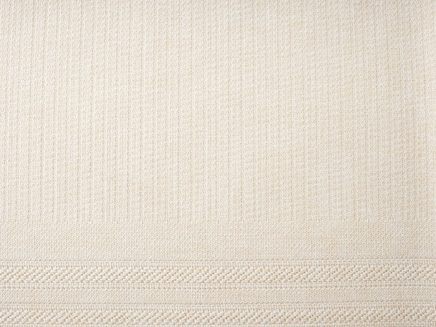 RUGGERRUGS Berry Easy Jute Indoor Outdoor Rug, 5x7 Neutral Bordered Jute Look, Weather Resistant, Easy Care, Lightweight Outdoor Farmhouse Carpet for Patio, Porch, Living Room (5' x 7', Ivory)