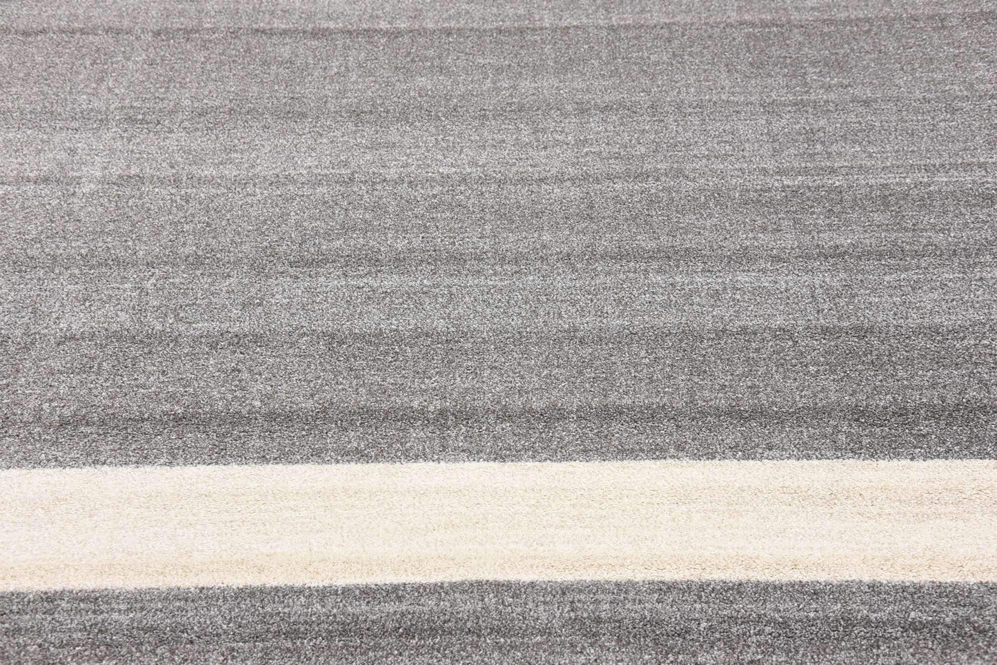Unique Loom Del Mar Collection Area Rug - Maria (7' 10" Square, Gray/ Ivory)