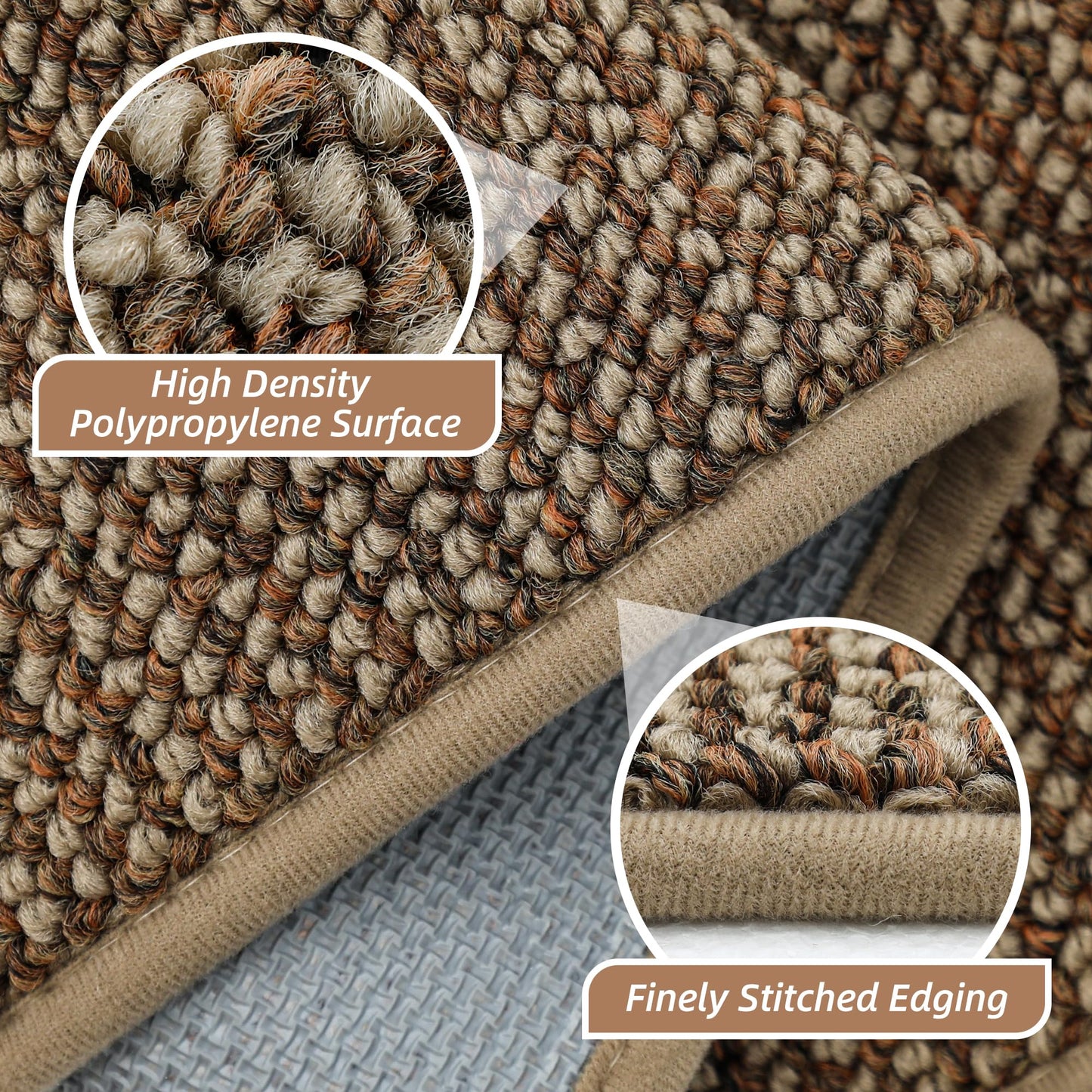 BEQHAUSE 2x3 Entryway Rug Indoor Door Mat Non-Slip Washable, Hallway Rugs Absorbent & Stain Resistant Hall Carpet Runner Rugs for Entryway, Front Door Floor Mats Laundry Room Rugs for Entry, Taupe