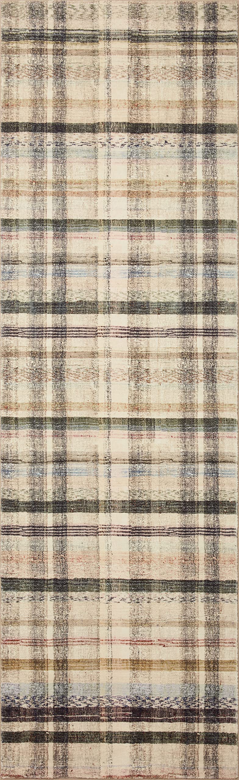 Loloi Chris Loves Julia Humphrey Collection HUM-02 Ivory/Multi 5'-0'' x 7'-0'' .38" Pile Height, Area Rug feat. CloudPile