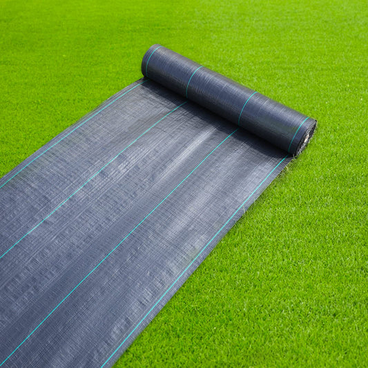 GDNaid 4ftx100ft Weed Barrier Landscape Fabric Heavy Duty, 3.2oz Weed Barrier Fabric, Easy Setup Woven Garden Weed Fabric Landscaping Fabric