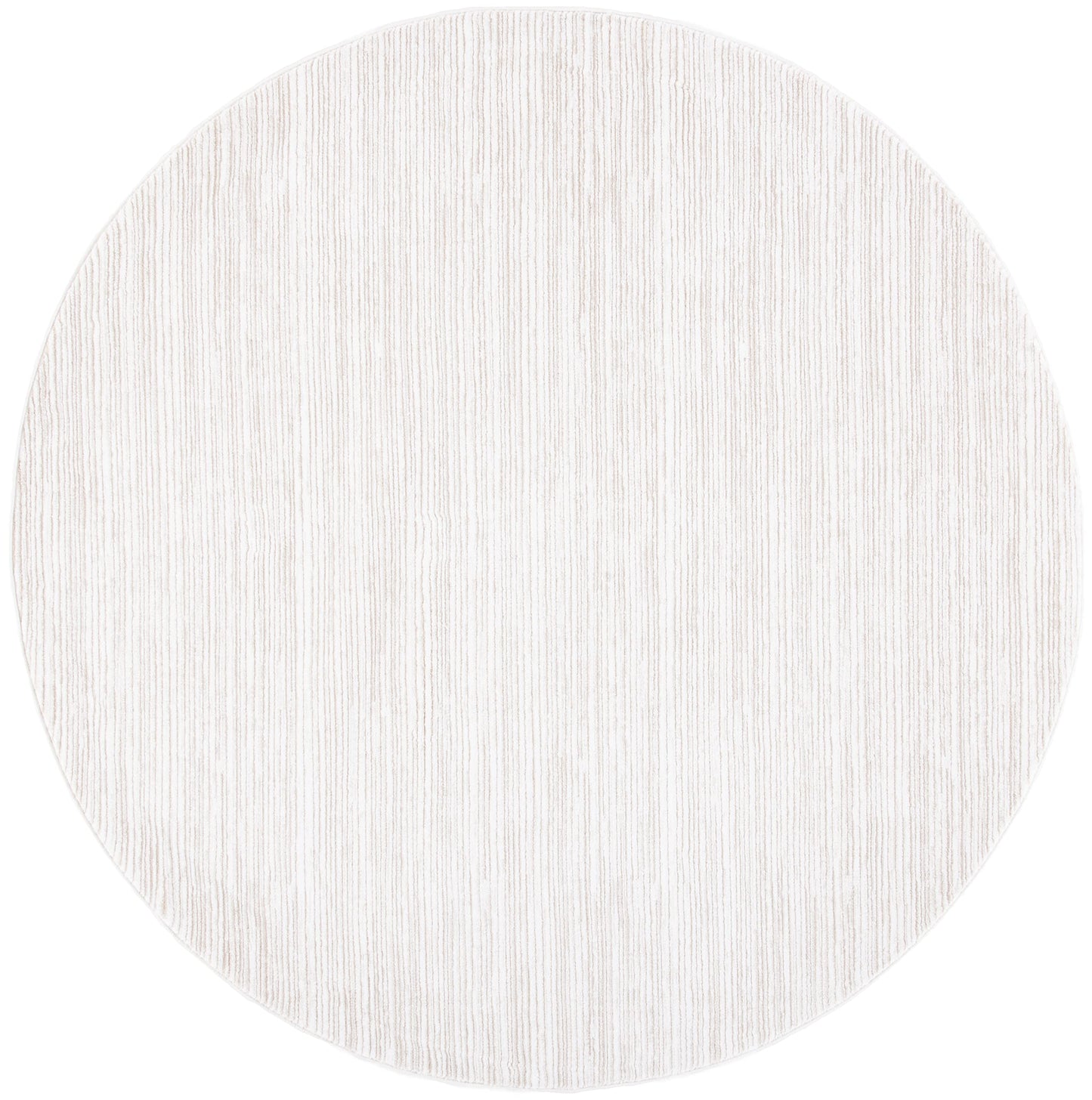 SAFAVIEH Vision Collection Round Rug - 10' Round, Ivory, Modern Ombre Design, Non-Shedding & Easy to Clean, Ideal for Living Room, Bedroom, Dining Space (VSN606J)