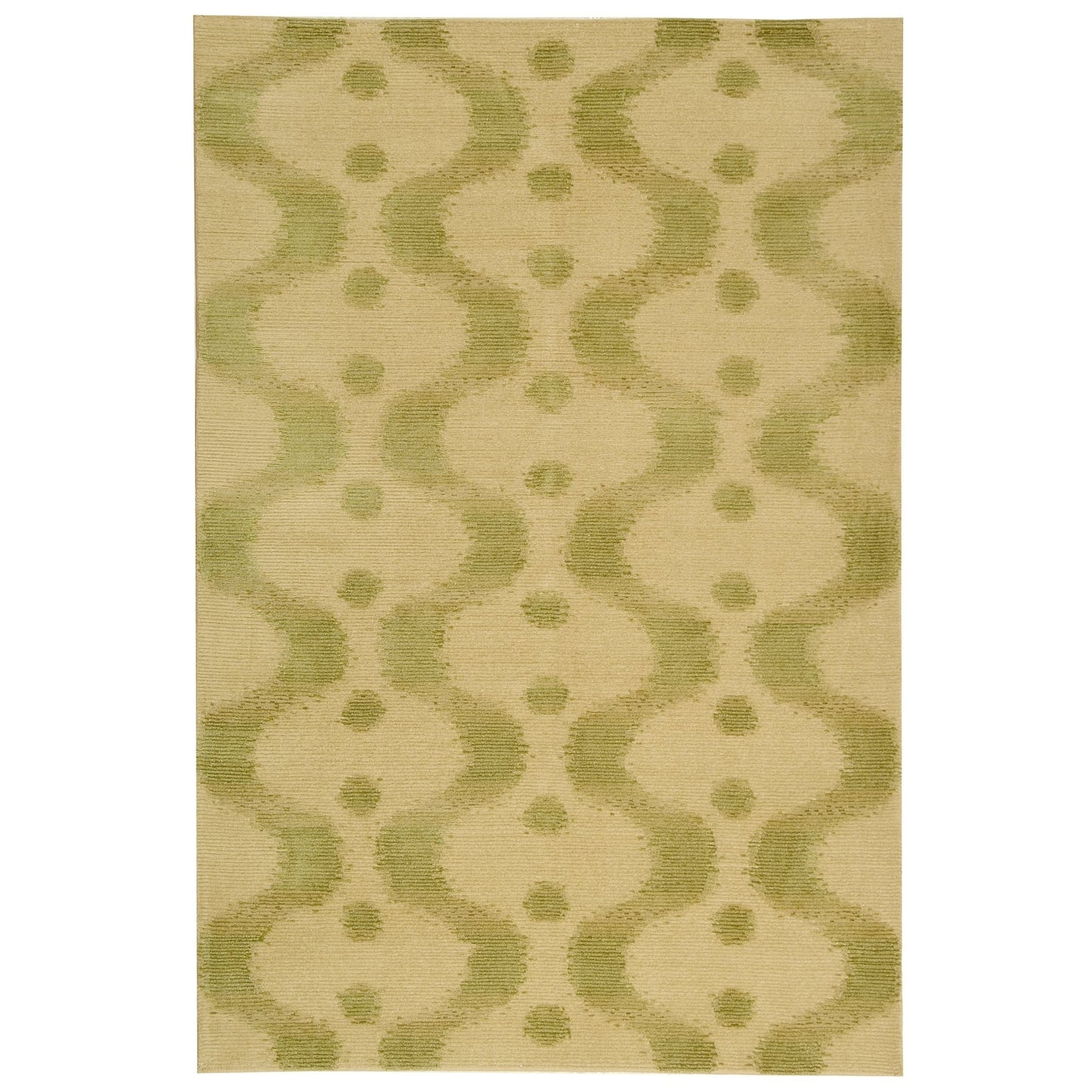 Martha Stewart x SAFAVIEH Area Rug Collection - 5'6" x 8'6", Ginkgo, Handmade Silk & Wool, Ideal for Living Room, Bedroom, Office, Dining Space (MSR5429B)