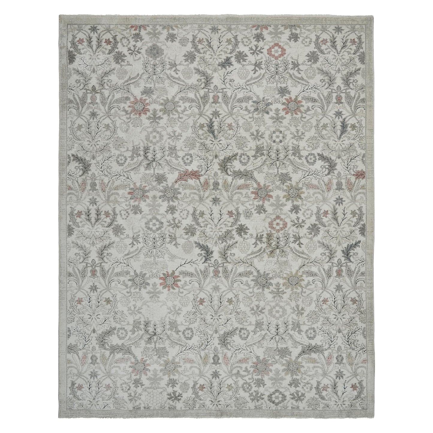 Gertmenian Heritage Botanica Area Rug - 8x10 Large, Traditional, Soft, Durable, Easy Cleaning & Ideal for High Traffic Areas in Living Room, Bedroom, Entryway - Shauna Beige, 23206